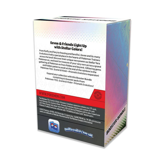 Pokémon Trading Card Game: Scarlet & Violet—Prismatic Evolutions Booster Bundle
