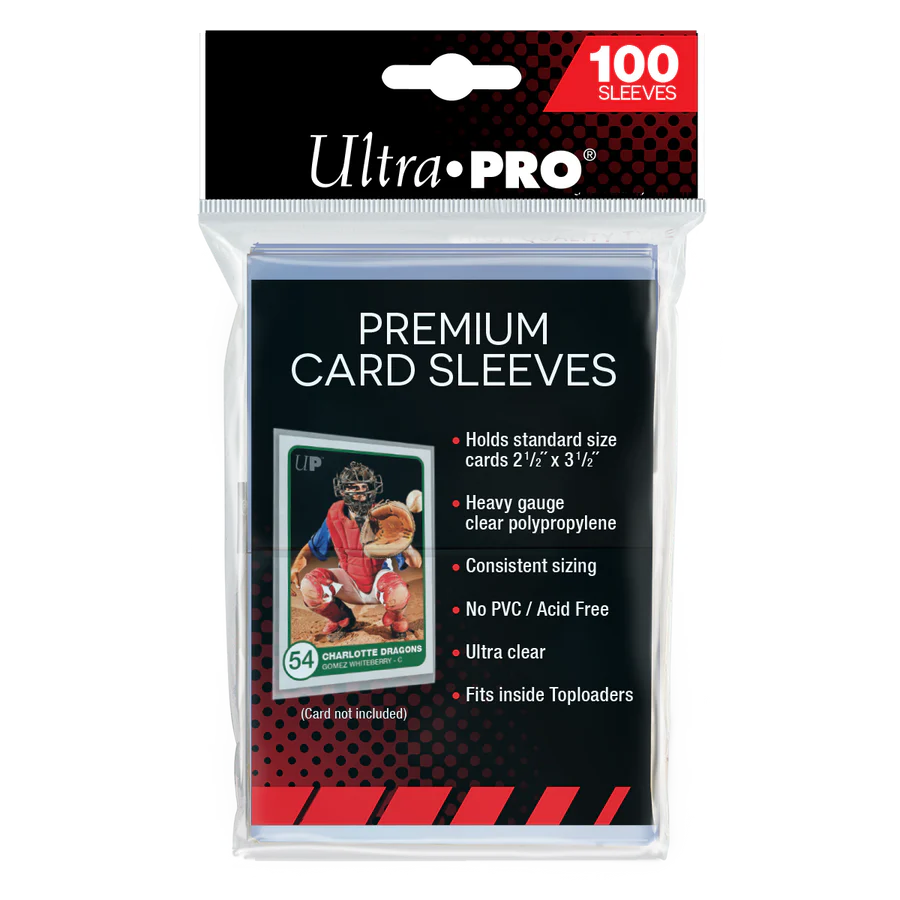 Ultra PRO 2.5" x 3.5" Premium Card Sleeves (100ct)