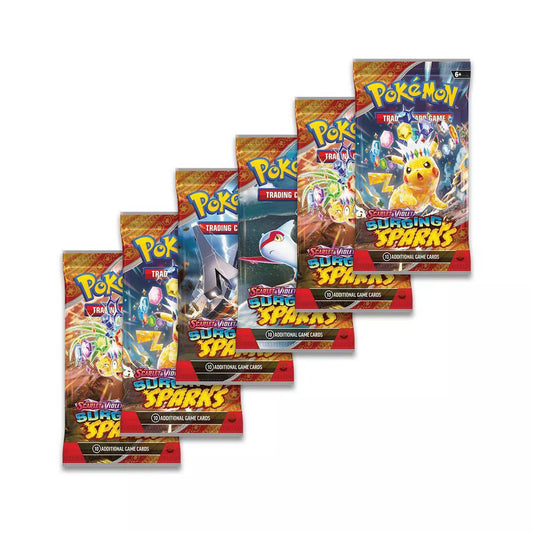 Pokémon Trading Card Game: Scarlet & Violet - Surging Sparks Booster Bundle