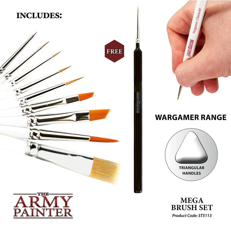 Army Painter - Mega Brush Set