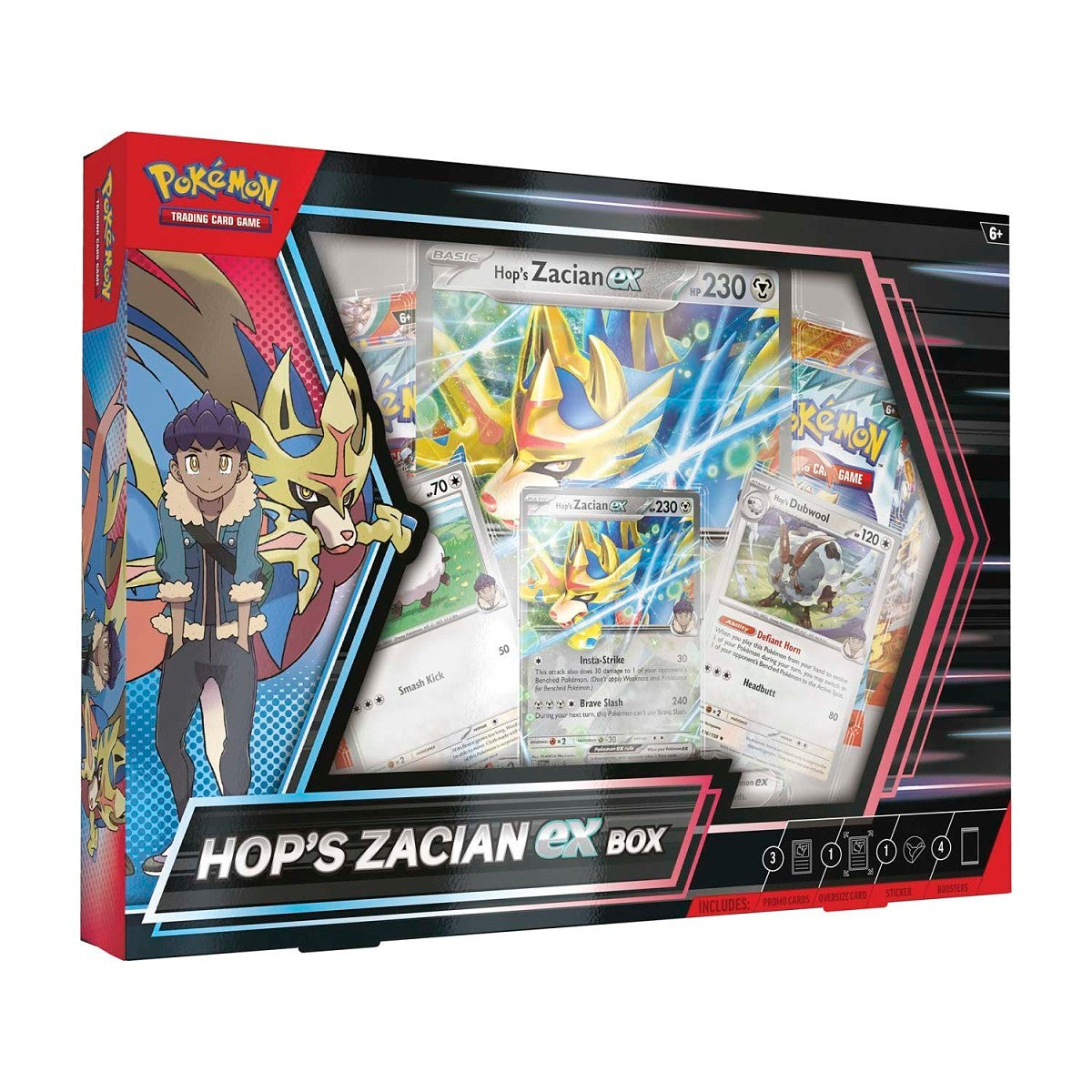 Pokémon Hop’s Zacian ex Box