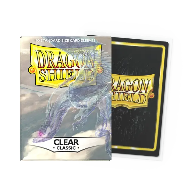 Dragon Shield - Clear - Classic Sleeves (Standard Size)