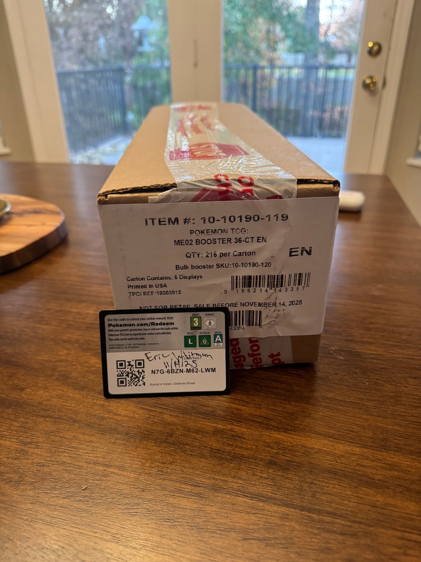 Phantasmal Flames Booster Box Case - ME02: Phantasmal Flames