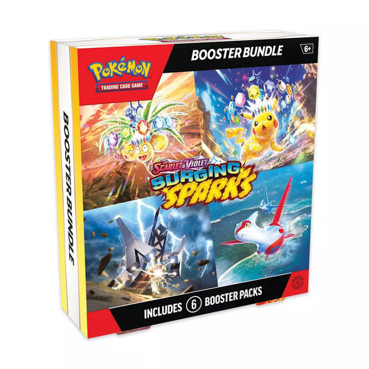 Pokémon Trading Card Game: Scarlet & Violet - Surging Sparks Booster Bundle