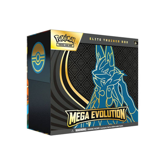 Pokémon Trading Card Game: Mega Evolution Elite Trainer Box - Lucario