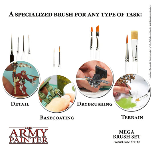 Army Painter - Mega Brush Set