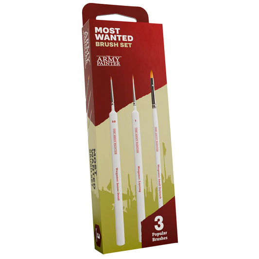 Army Painter Wargamer: Most Wanted Brush Set