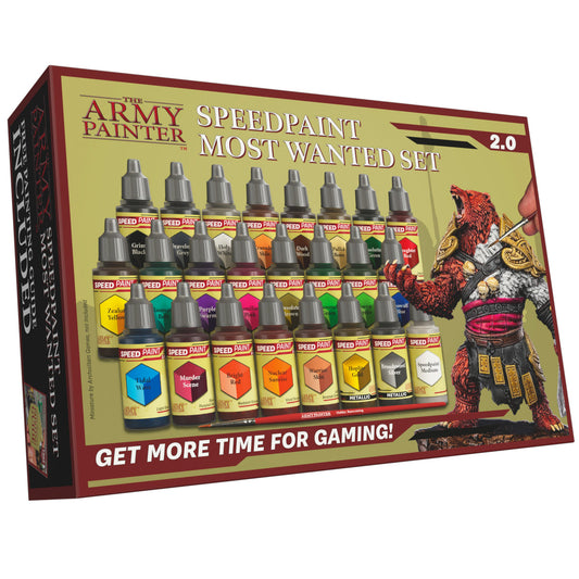 Army Painter Warpaints: Speedpaint Most Wanted Set 2.0